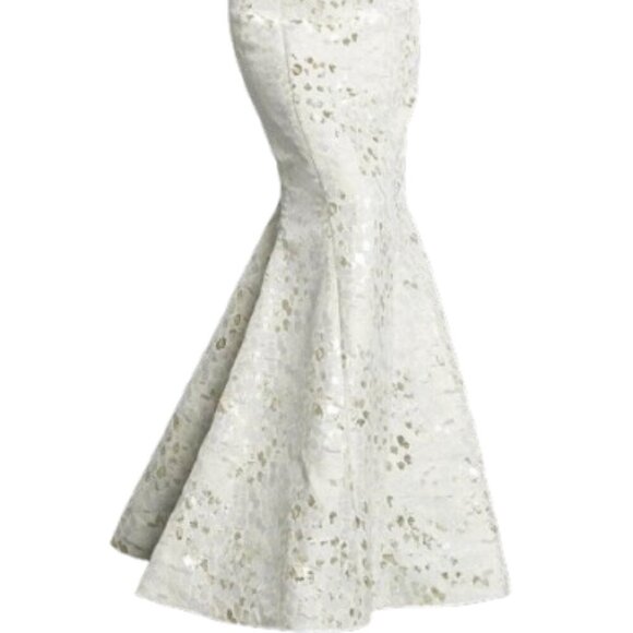 NWT Jovani 22912SC Evening Dress Champagne Size 10 - Picture 2 of 5